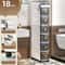 SlimSpace 18 Cm Narrow MultiTier Storage Cabinet For Small Spaces 14