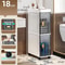 SlimSpace 18 Cm Narrow MultiTier Storage Cabinet For Small Spaces 15