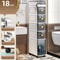 SlimSpace 18 Cm Narrow MultiTier Storage Cabinet For Small Spaces 20