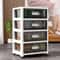 36 Tier Large Capacity Storage Cabinet Space Saving Organizer For Living Room Bedroom And Study 5