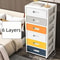 36 Tier Large Capacity Storage Cabinet Space Saving Organizer For Living Room Bedroom And Study 19
