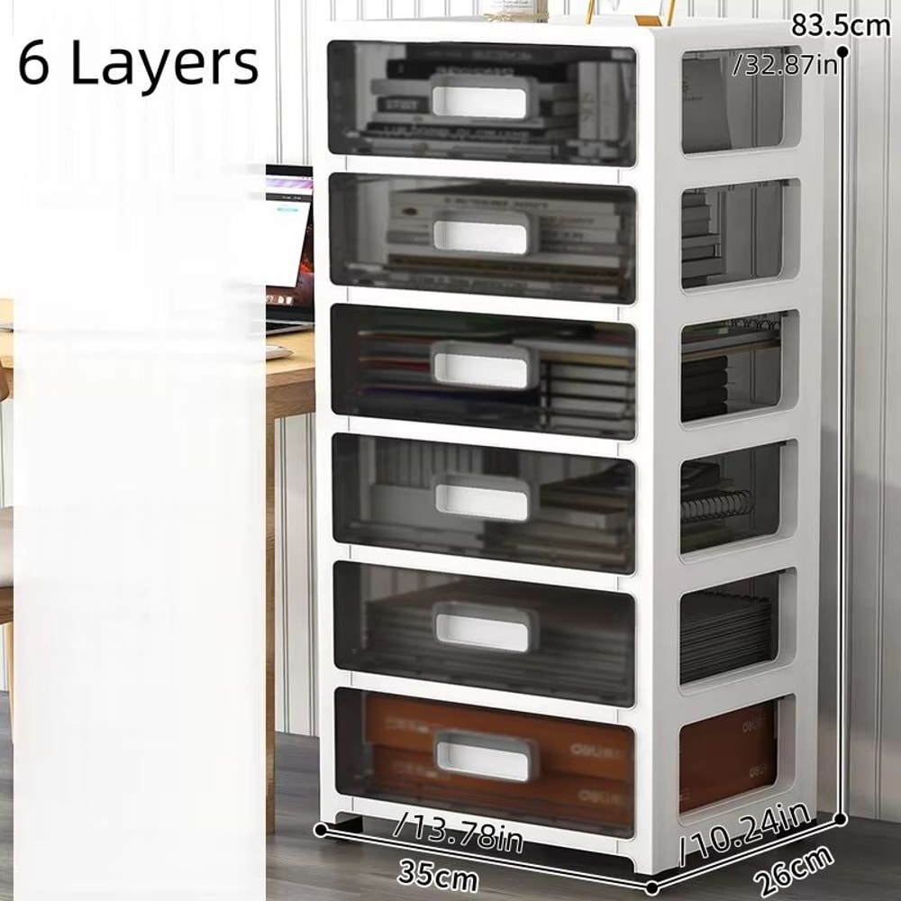 36 Tier Large Capacity Storage Cabinet Space Saving Organizer For Living Room Bedroom And Study 20
