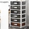 36 Tier Large Capacity Storage Cabinet Space Saving Organizer For Living Room Bedroom And Study 20