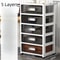 36 Tier Large Capacity Storage Cabinet Space Saving Organizer For Living Room Bedroom And Study 21