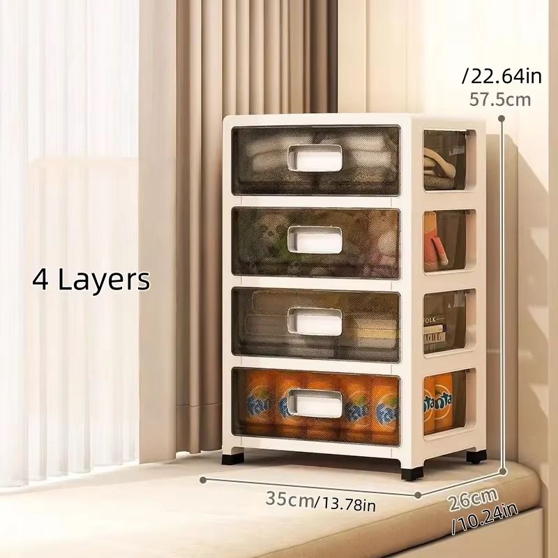 36 Tier Large Capacity Storage Cabinet Space Saving Organizer For Living Room Bedroom And Study 23