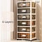 36 Tier Large Capacity Storage Cabinet Space Saving Organizer For Living Room Bedroom And Study 24