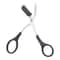 PrecisionTrim Stainless Steel Eyebrow Scissors With Comb 1