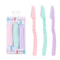 Karsyngirl 3pcs Fold Eyebrow Trimmer Scissors Hair Remover Eyebrow Comb Razor Clip Makeup Tools For