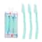 Karsyngirl 3pcs Fold Eyebrow Trimmer Scissors Hair Remover Eyebrow Comb Razor Clip Makeup Tools For
