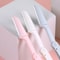 Karsyngirl 3pcs Fold Eyebrow Trimmer Scissors Hair Remover Eyebrow Comb Razor Clip Makeup Tools For