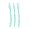 Karsyngirl 3pcs Fold Eyebrow Trimmer Scissors Hair Remover Eyebrow Comb Razor Clip Makeup Tools For