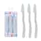 Karsyngirl 3pcs Fold Eyebrow Trimmer Scissors Hair Remover Eyebrow Comb Razor Clip Makeup Tools For