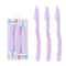 Karsyngirl 3pcs Fold Eyebrow Trimmer Scissors Hair Remover Eyebrow Comb Razor Clip Makeup Tools For