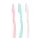 Karsyngirl 3pcs Fold Eyebrow Trimmer Scissors Hair Remover Eyebrow Comb Razor Clip Makeup Tools For
