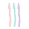 Karsyngirl 3pcs Fold Eyebrow Trimmer Scissors Hair Remover Eyebrow Comb Razor Clip Makeup Tools For