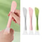 1Pcs Silicone Facial Mask Brush With Scraper Soft Head DualUse Beauty Tool For DIY Mud Film Masks 0