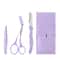 Karsyngirl 23Pcs Stainless Steel Eyebrow Trimmer Set Folding Eyebrow Clipper Comb And Tweezers For 2