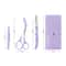 Karsyngirl 23Pcs Stainless Steel Eyebrow Trimmer Set Folding Eyebrow Clipper Comb And Tweezers For 4