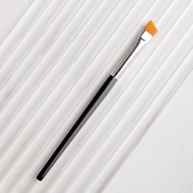 Karsyngirl 5 Pcs Eye Makeup Brush Set Flat Eyeliner Eyebrow And Detail Brushes For Professional Ey 2