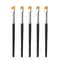 Karsyngirl 5 Pcs Eye Makeup Brush Set Flat Eyeliner Eyebrow And Detail Brushes For Professional Ey 5