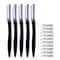Karsyngirl 510 Pcs Facial Face Razor Eyebrow Trimmer Blades Set Facial Hair Remover And Eyebrow Sh 9
