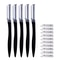 Karsyngirl 510 Pcs Facial Face Razor Eyebrow Trimmer Blades Set Facial Hair Remover And Eyebrow Sh 9
