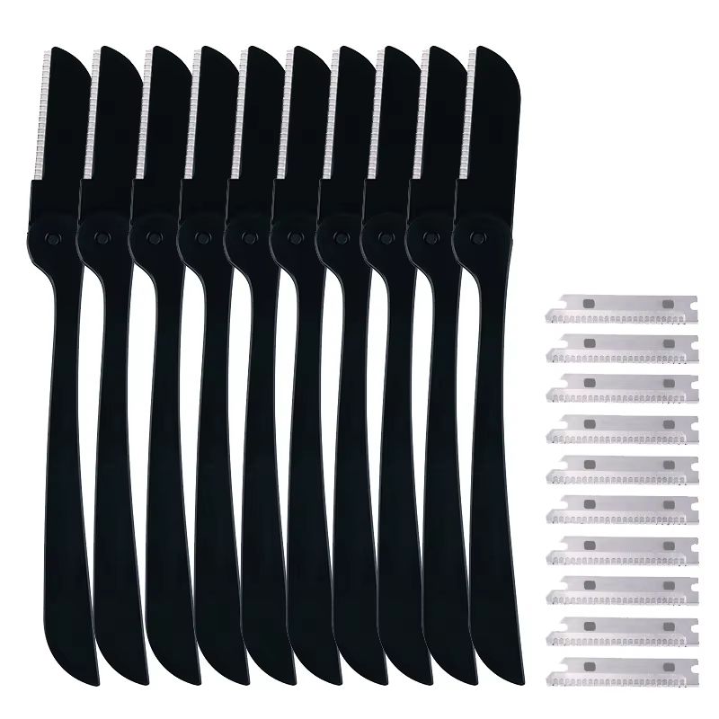 Karsyngirl 510 Pcs Facial Face Razor Eyebrow Trimmer Blades Set Facial Hair Remover And Eyebrow Sh 1