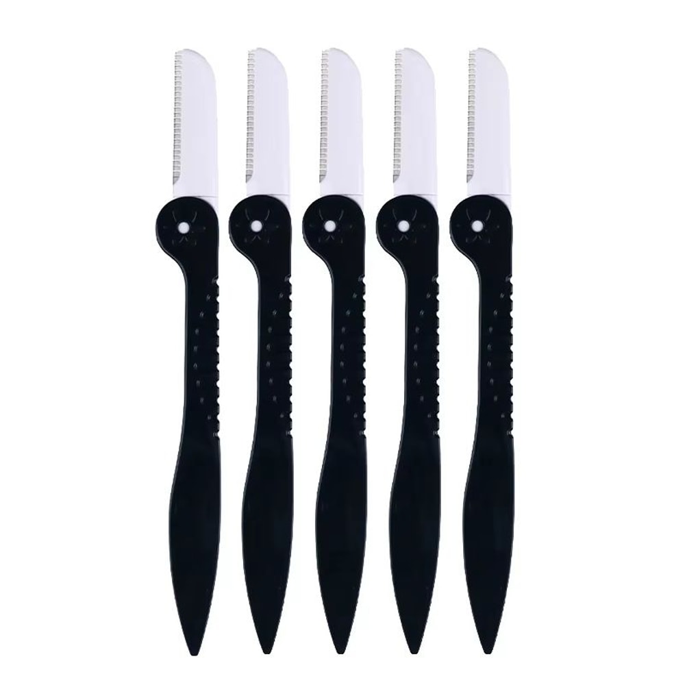 Karsyngirl 510 Pcs Facial Face Razor Eyebrow Trimmer Blades Set Facial Hair Remover And Eyebrow Sh 6