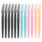 Karsyngirl 12 Pcs Mix Color Eyebrow Razor And Face Hair Remover Set For Women 0