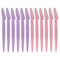 Karsyngirl 12 Pcs Mix Color Eyebrow Razor And Face Hair Remover Set For Women 7