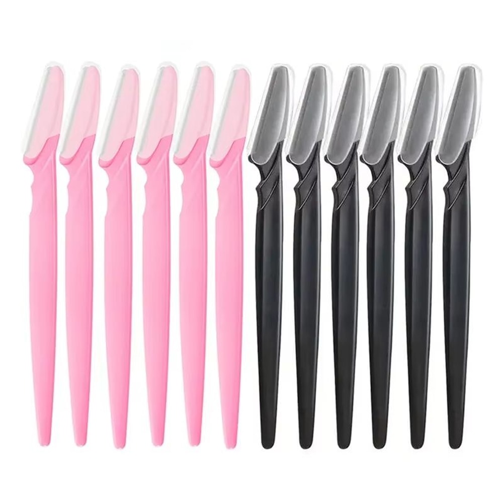 Karsyngirl 12 Pcs Mix Color Eyebrow Razor And Face Hair Remover Set For Women 8