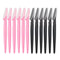 Karsyngirl 12 Pcs Mix Color Eyebrow Razor And Face Hair Remover Set For Women 8