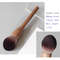Karsyngirl Makeup Brush Wood Walnut Large Retro Powder Brush 10