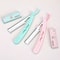 Karsyngirl 1 Pcs Folding Eyebrow Trimming Knife Holder Portable Eyebrow Trimmer Face Razor Makeup T 12