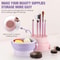 Makeup Brush Cleaning Bucket With Drying Rack And Storage Box 4