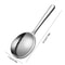 Stainless Steel Ladle With Drain Holes And Heat Insulated Handle Soup Rice Serving Spoon For Daily 5