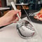 Stainless Steel Ladle With Drain Holes And Heat Insulated Handle Soup Rice Serving Spoon For Daily 6