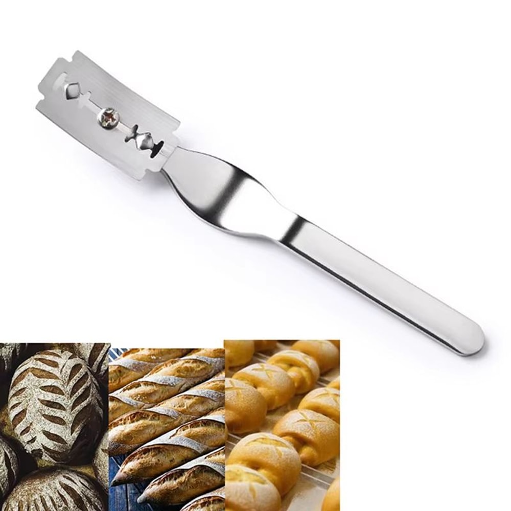 Bread Lame Cutter With Leather Bag And 5 Replaceable Blades For Sourdough And Artisan Bread Scoring 1