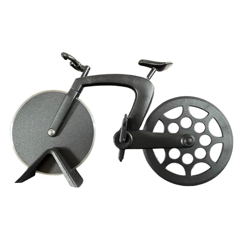 Bicycle Shape Stainless Steel Pizza Cutter Wheel Novelty Bike Roller Pizza Chopper 10