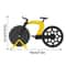 Bicycle Shape Stainless Steel Pizza Cutter Wheel Novelty Bike Roller Pizza Chopper 5