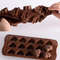 Silicone Diamond Heart Baking Mold 1510 Cavity Mold For Chocolate Cakes Cookies Ice Cubes Desserts 4