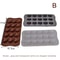 Silicone Diamond Heart Baking Mold 1510 Cavity Mold For Chocolate Cakes Cookies Ice Cubes Desserts 8