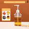 10152030CC Liquid Dispenser With Scale Coffee Syrup Drip Bottle With Hydraulic Pump Nozzle For Kit 11