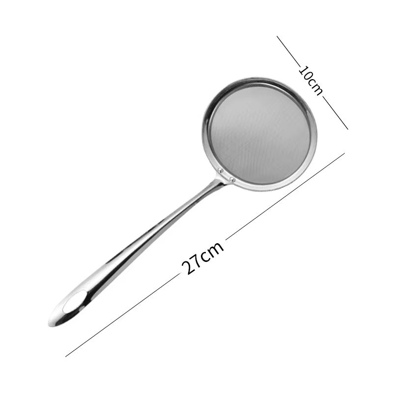 Stainless Steel Fine Mesh Skimmer Spoon Fat Grease And Foam Strainer For Soups And Cooking 7