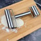 Stainless Steel Double Head Rolling Pin Non Stick Dough Roller For Pastry Pizza Noodles And Baking 2