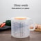 Large Capacity Baking Measuring Cup 25 L Mixing Cup With Lid Transparent Plastic Kitchen Measuring 9