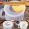 Large Capacity Baking Measuring Cup 25 L Mixing Cup With Lid Transparent Plastic Kitchen Measuring 4