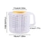 Large Capacity Baking Measuring Cup 25 L Mixing Cup With Lid Transparent Plastic Kitchen Measuring 6