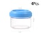 4Pcs Portable Bento Sauce Containers Cute Mini Squeeze Condiment Bottles For Salad Ketchup And Mor 12