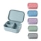 Square Silicone 3in1 Bento Box Insulated FoodGrade Lunch Container For Home Outdoor Use 0